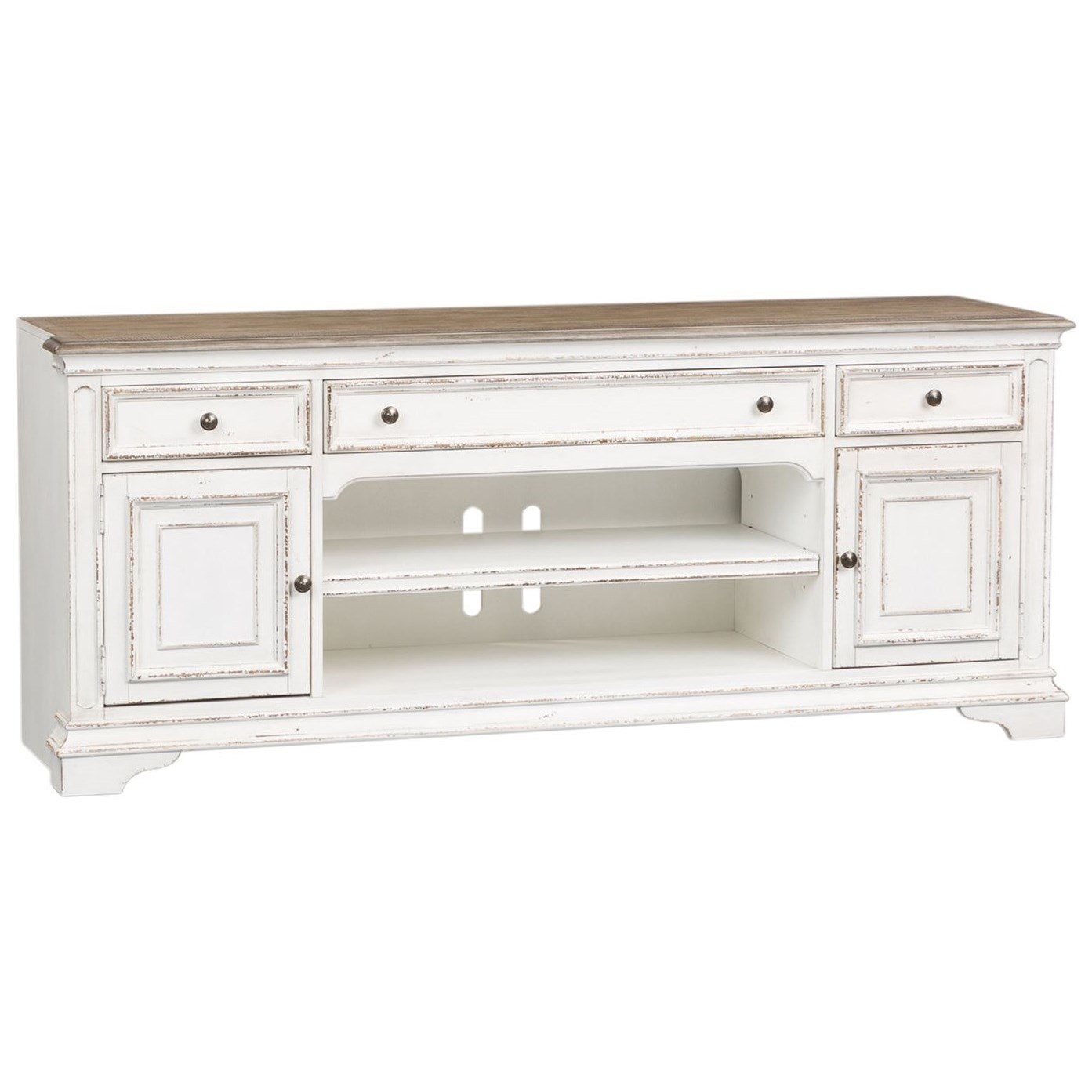 Liberty furniture magnolia store manor entertainment center